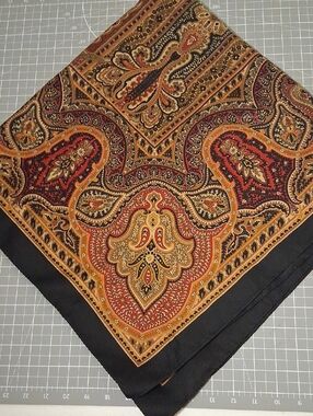 Paisly Lg Square Vintage Tichel/scarf